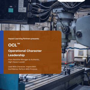OCL™ - Operational Character Leadership